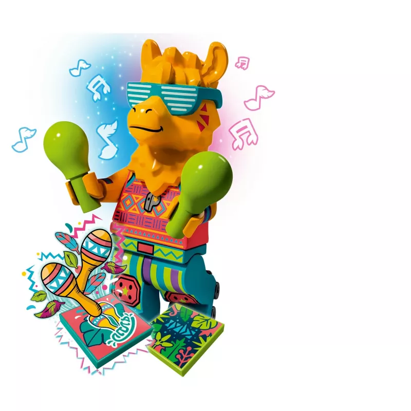 LEGO VIDIYO BeatBox 43105 Party Llama — interaktyvus muzikos ir šokių žaidimų rinkinys