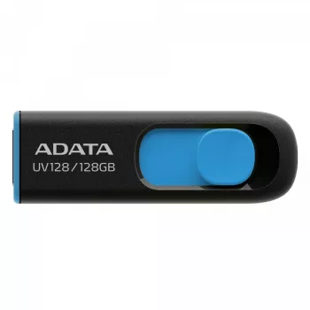ADATA DashDrive UV128 128GB USB atmintis USB Type-A 3.2 Gen 1 (3.1 Gen 1) juoda, mėlyna
