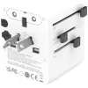 Kelioninis adapteris 20W GaN Nomad 2xUSB-C + 1xA