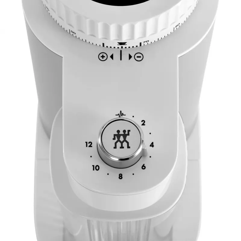 Burr grinder ZWILLING Enfinigy 135 W Sidabrinė Balta