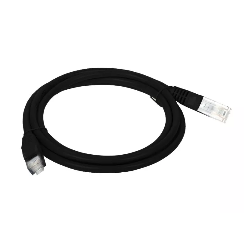 A-LAN KKU5CZA0.5 tinklo kabelis Juodas 0.5 m Cat5e U/UTP (UTP)
