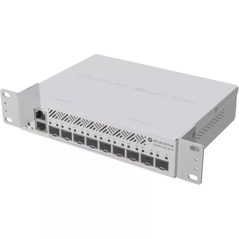 Montavimo laikiklis MikroTik RMK-2/10, skirtas CSS610-8G-2S+IN, CRS109-8G-1S-2HnD-IN