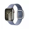 Apple 41 mm levandų mėlynos spalvos moderni sagtimi juosta M dydžio išmaniojo laikrodžio juosta mėlyna