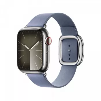 Apple 41 mm levandų mėlynos spalvos moderni sagtimi juosta M dydžio išmaniojo laikrodžio juosta mėlyna