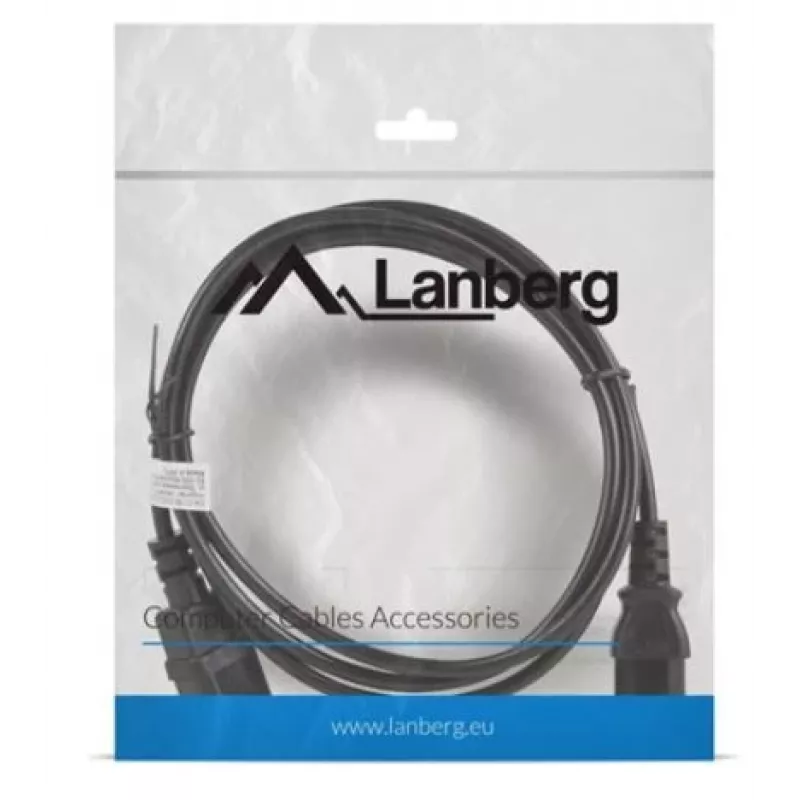 Maitinimo kabelis Lanberg CA-C13E-10CC-0018-BK Juodas 1,8 m