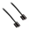 SilverStone SST-CP11B Super Low Profile SATA kabelis - 50 cm, juodas