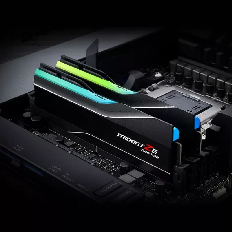 G.Skill Trident Z5 Neo EXPO RGB 32GB (2x16GB) DDR5 PC5-48000C30 6000MHz Dviejų kanalų rinkinys