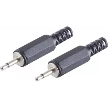 Laido jungtis ShiverPeaks BS51300-2 2,5 mm juoda kištukas 2 vnt.