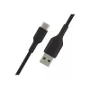 Pintas laidas USB-C USB-A 2m juodas
