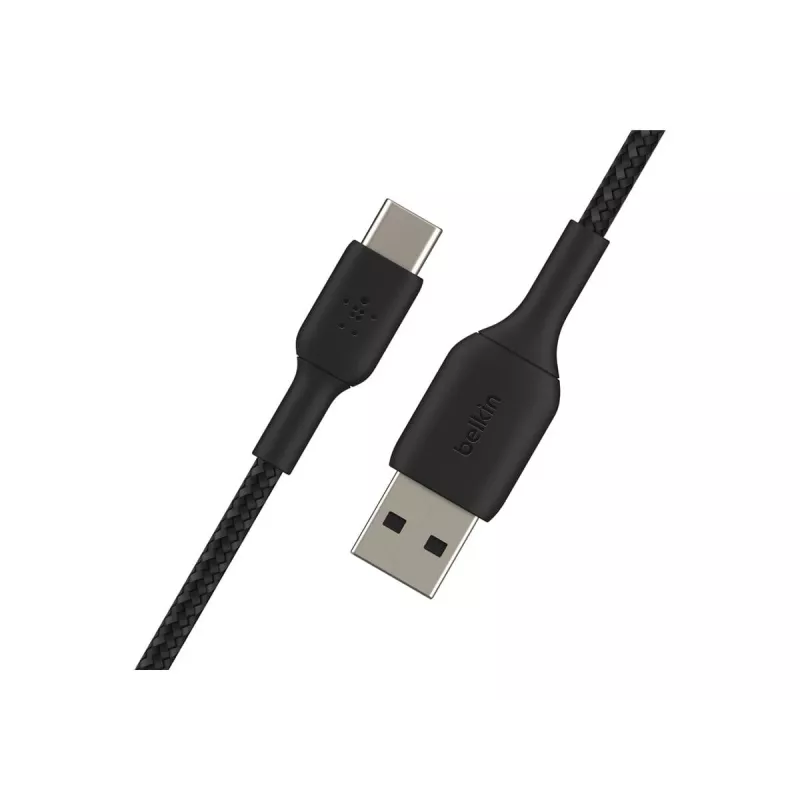 Pintas laidas USB-C USB-A 2m juodas