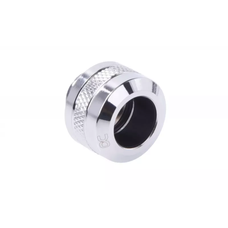 Jungčių rinkinys Alphacool 17474 — žalvarinės chromuotos jungtys, Ø 22 mm, aukštis 20 mm