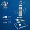 3D dėlionė Ravensburger 12008028 216 dalių Pastatai