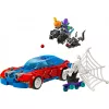 Lego Marvel 76279 Spider-Man lenktyninis automobilis ir Venom Green Goblin statomas rinkinys