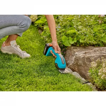 Belaidės žolės žirklės Gardena 14750-30 8 cm 18 V Juoda Žalia