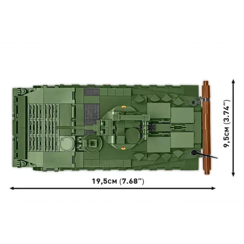 Konstruktorius Cobi Blocks BMP-1 758 dalys – mastelio modelio statybiniai blokeliai