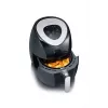 Severin 2430 Single 3.2 L Stand-alone 1500 W Karšto oro gruzdintuvė Juoda, Nerūdijantis plienas