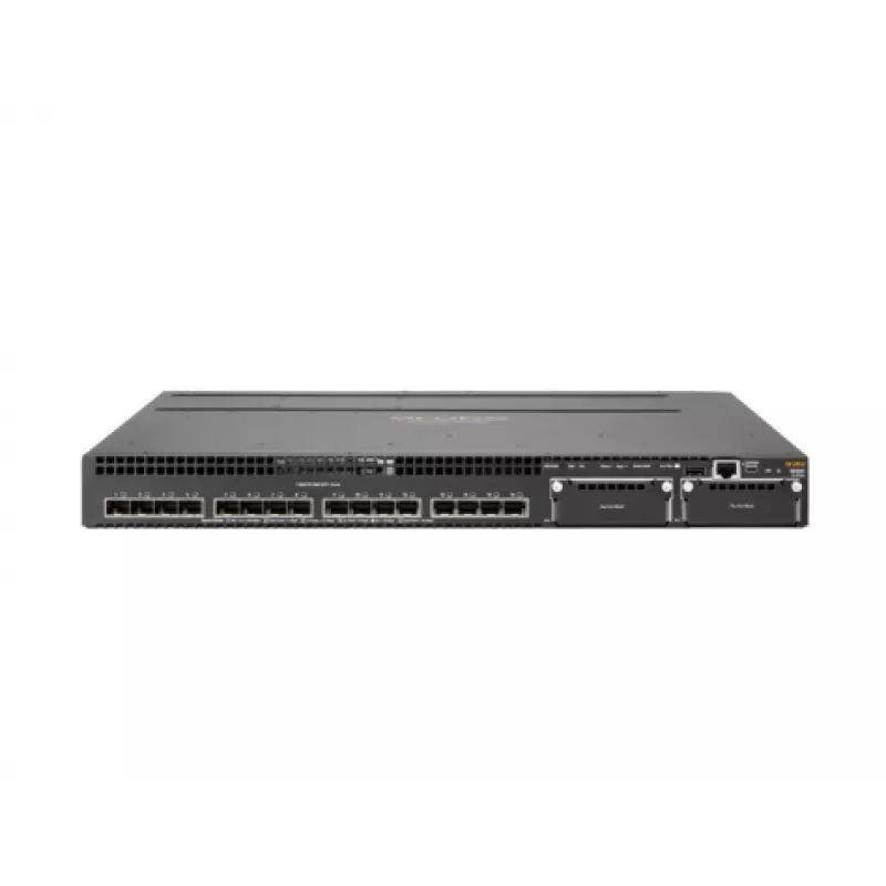 Valdomas L3 komutatorius HP Aruba 3810M 16 SFP+ 2 lizdai 1U — 64000 MAC, 480 Gbit/s