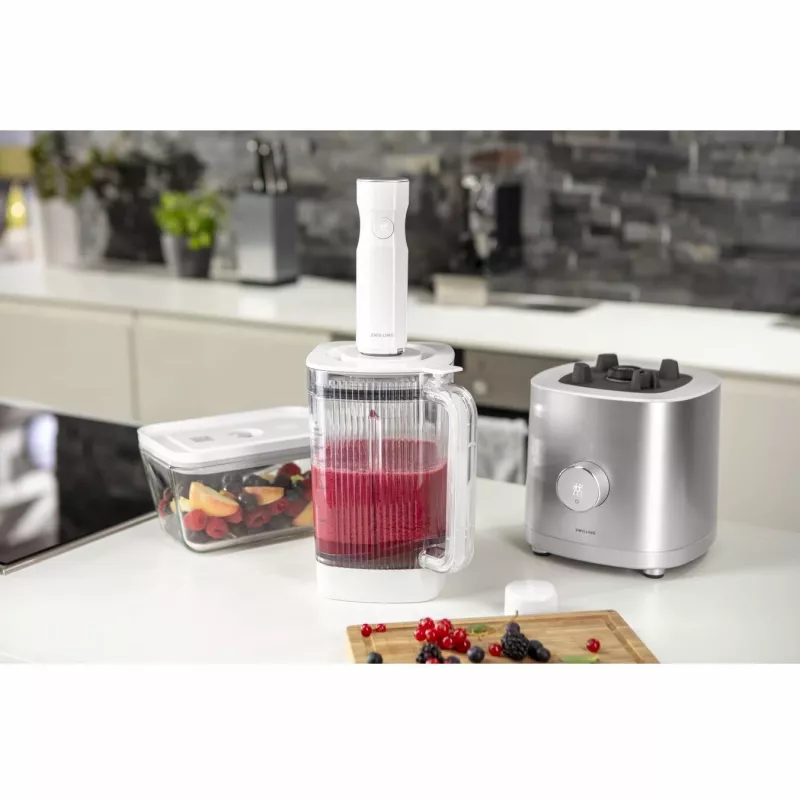 Vakuuminis sandariklis ZWILLING FRESH & SAVE baltas siurblys, baterija 3.7V, MicroUSB įkrovimas, 190×50×50 mm, 330 g