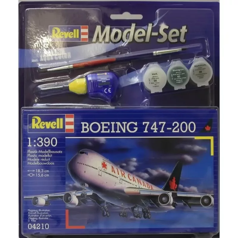 Plastikinis modelis Boeing 747-200