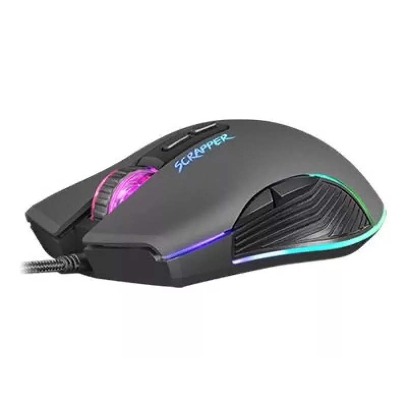 FURY Scrapper pelė Žaidimų Abiem rankoms tinkama USB Type-A Optinė 6400 DPI