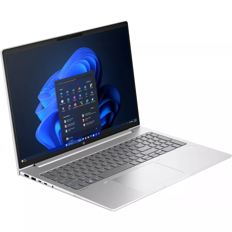 HP ProBook 4 16 G1i nešiojamas kompiuteris su AI - 177 laipsnių vyrių dizainas - Intel Core Ultra 7 255H / 2 GHz - Win 11 Pro - GeForce RTX 3050 - 32 GB RAM - 1 TB SSD NVMe - 40,6 cm (16 colių)