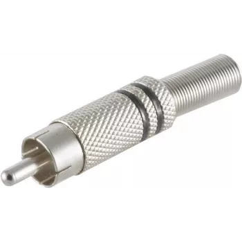 RCA jungtis ShiverPeaks 6 mm metalinė 52000-S