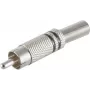 RCA jungtis ShiverPeaks 6 mm metalinė 52000-S
