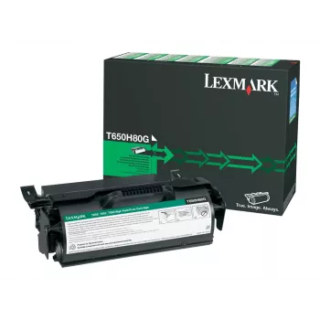 Toneris Lexmark T650H80G 30000 puslapių Juoda