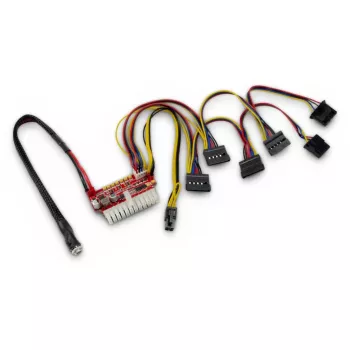 Maitinimo blokas Inter-Tech 88882190 200W 20+4 pin ATX juodas