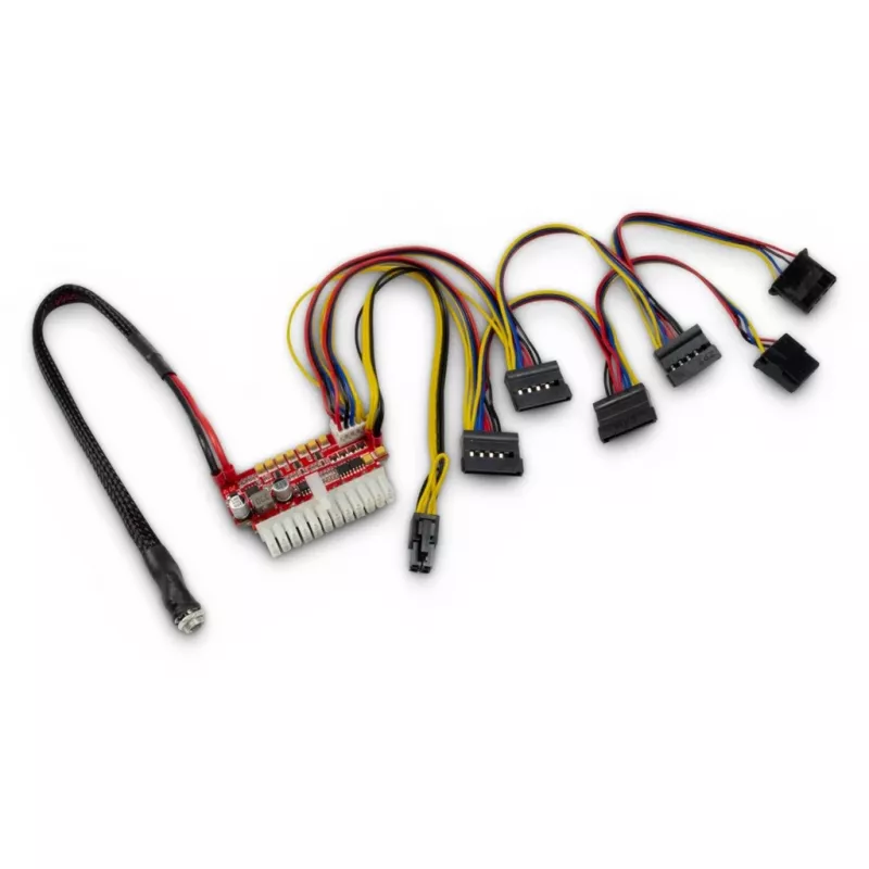 Maitinimo blokas Inter-Tech 88882190 200W 20+4 pin ATX juodas