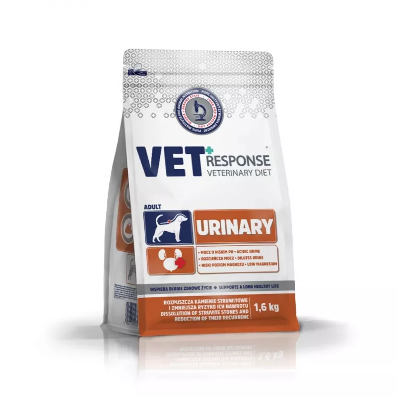 VET RESPONSE Urinary – sausas šunų maistas – 1,6 kg