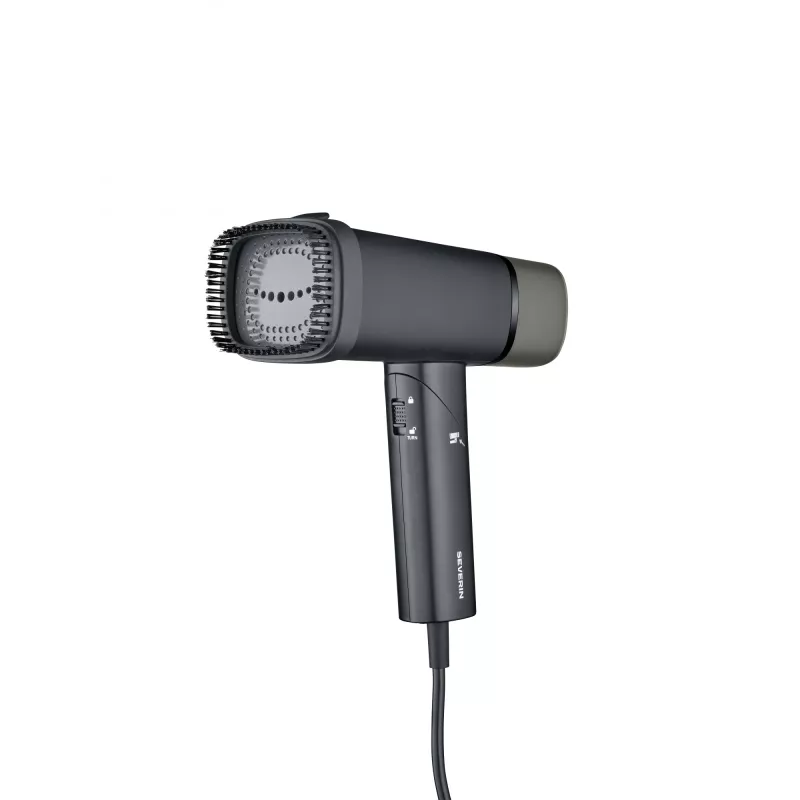 Garinis lygintuvas SEVERIN DG 3282 — 1400 W, 0,13 l vandens bakelis, vertikalus garinimas, 1,8 m laidas, juodas