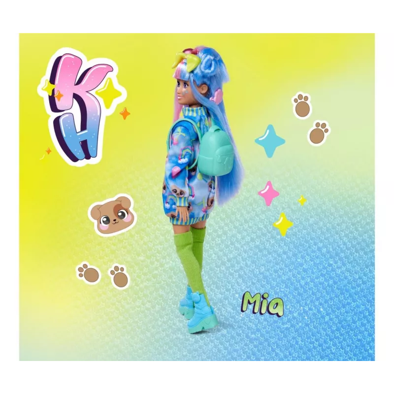 Kawaii Hi Mia lėlė + aksesuarai 595-3974