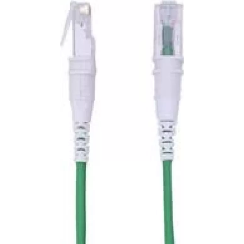 „Patchsee ThePATCHCORD RJ45“ komutacinis kabelis Cat. 6A, U/UTP, itin plonas, žalias, 2,4 m (TPC-SG-U/8)