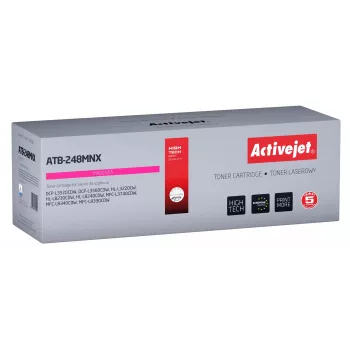Activejet ATB-248MNX dažų kasetė Brother spausdintuvams; Pakaitinė Brother TN248XLM; Supreme; 2 300 puslapių; purpurinė