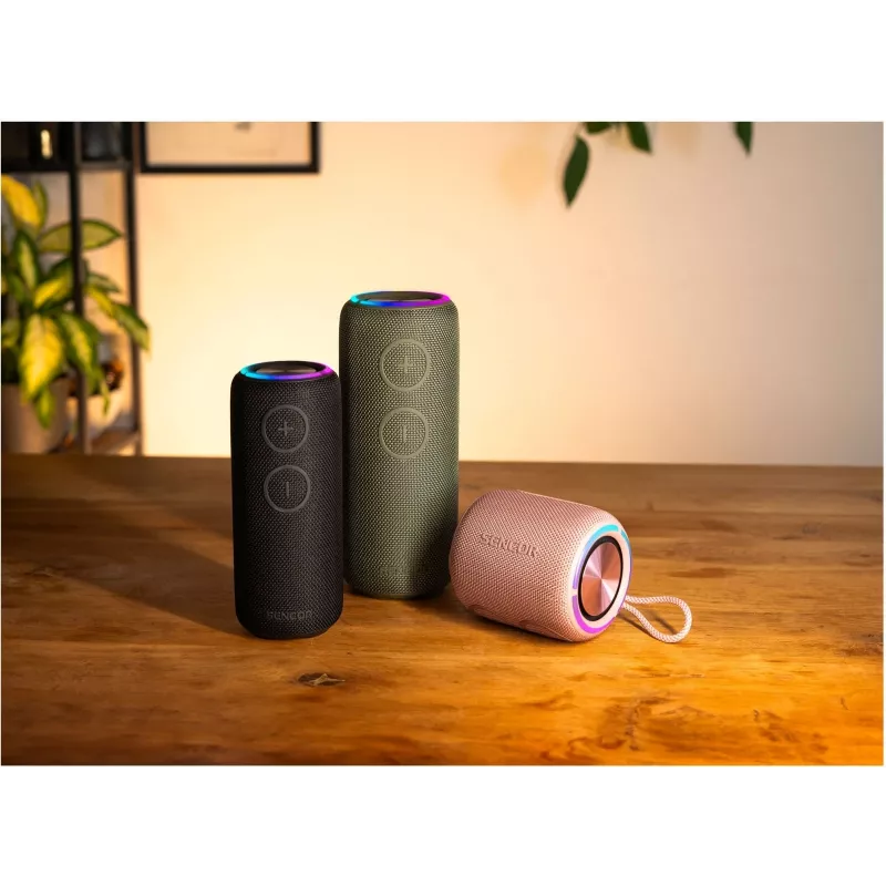 Bluetooth garsiakalbis SIRIUS 2 Juoda galia 20W