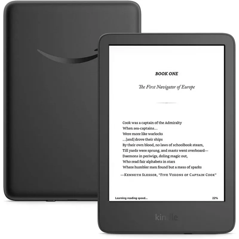 Amazon Kindle el. knygų skaitytuvas 11-os kartos 16 GB Wi-Fi juodas