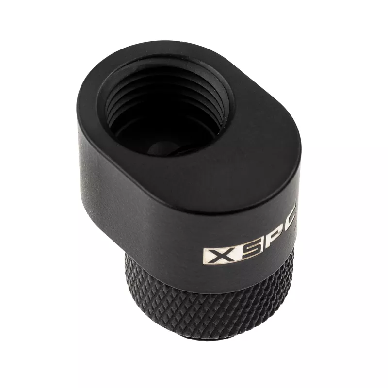 XSPC G1/4 sukamasis 7 mm poslinkio fitingas - matinė juoda
