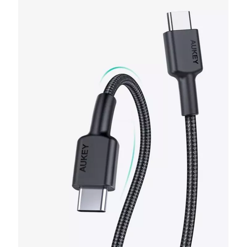 USB-C laidas Aukey CB-CD45 0,9 m — USB Type-C į USB-A, Quick Charge palaikymas