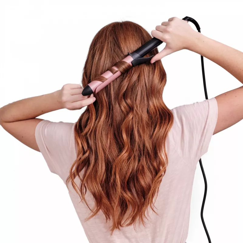 BaByliss C452E 32 mm garbanojimo žnyplės Garbanojimo žnyplės Šilta juoda, rožinė 98,4 (2,5 m)
