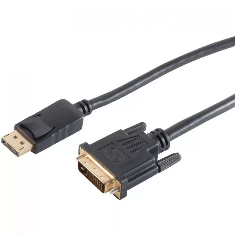 Vaizdo kabelio adapteris DisplayPort į DVI ShiverPeaks BS77492-1