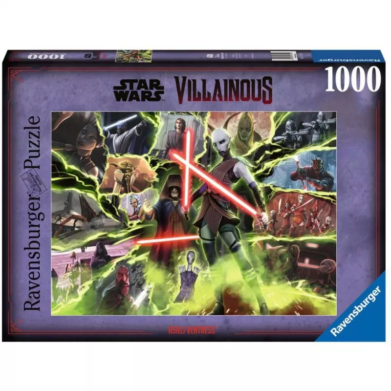 Dėlionė Ravensburger Asajj Ventress 1000 vnt.