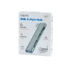 „LogiLink“ USB 3.2 Gen1 šakotuvas 4 prievadų USB-A 1x USB3.0 AF 3x USB2.0 AF UA0436