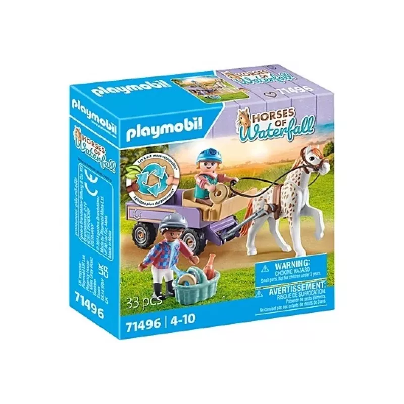 Playmobil 71496 Horses of Waterfall: Pony Carriage