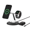 Įkroviklis Belkin WIZ023VFBK vidaus USB belaidis ausinėms išmaniajam telefonui išmaniajam laikrodžiui juodas