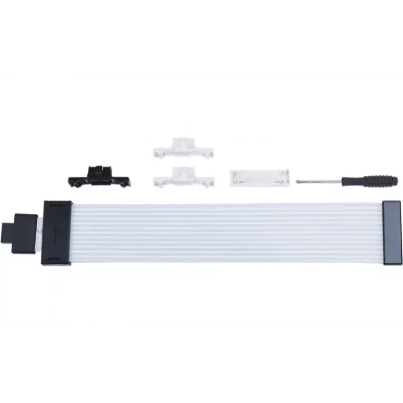 GPU laidas Lian Li Strimer Wireless 12V 2x6-pin PW16-121W – belaidis RGB PCIe maitinimo plėtiklis