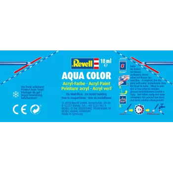 Revell 36106 Aqua-Colour Teer-Juoda (matinė) Spalvos kodas: 06 RAL spalvos kodas: 9021 Dozė 18 ml (36106)