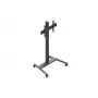 Mobilus televizoriaus stovas EDBAK TRE100 42–75 colių ekranams, maks. apkrova 70 kg, juodas