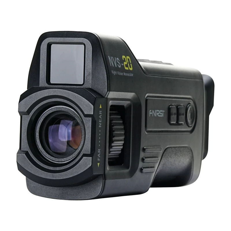 Skaitmeninis naktinio matymo prietaisas Fnirsi NVS-20 su 4K HD įrašymu — rankinis / nešiojamasis įrašymo įrenginys