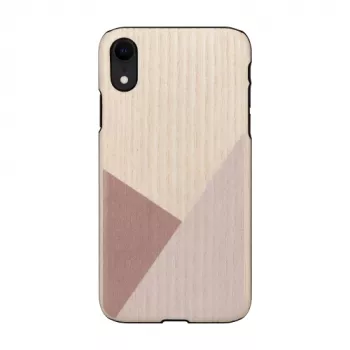 man and wood išmaniojo telefono dėklas iPhone XR — tulpės juoda, apsauginis kietas apvalkalas